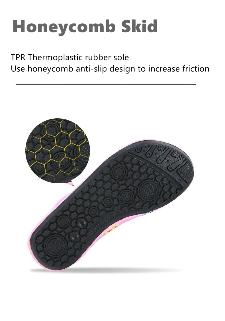 Children Outdoor Water Shoes Barefoot Quick-Dry Aqua Yoga Socks Boys Girls Animal Soft Diving Wading Shoes Beach Swimming Shoes