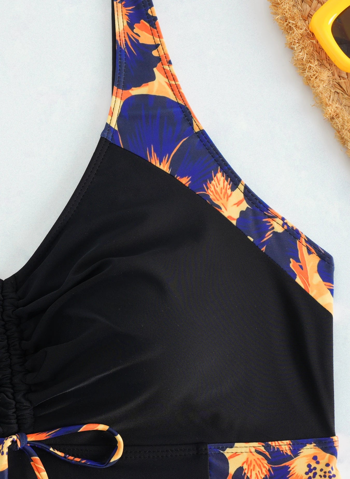 Swimsuit Women Leopard Large Plus Size Tankini 2 Pieces Swimwear Female Bathers Bathing Swimming Swim Suit Beach Dress 5XL