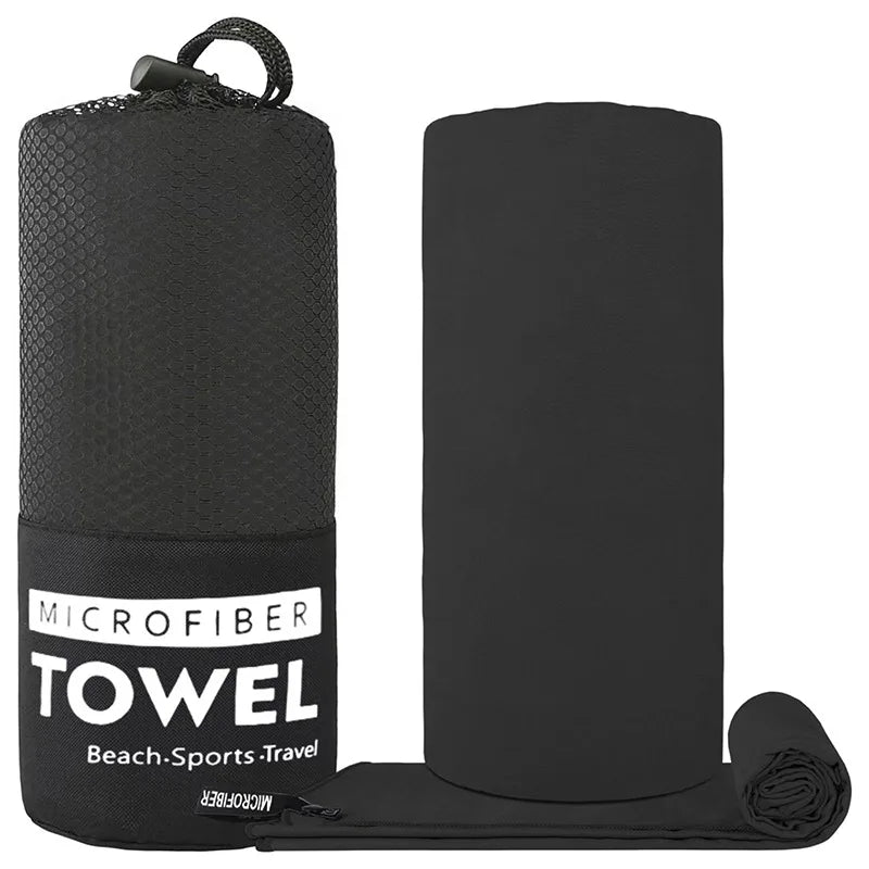 New Microfiber Towel Sports Quick Dry Super Absorbent Camping Towel Ultra Soft Lightweight Gym Swimming Yoga Beach Towel