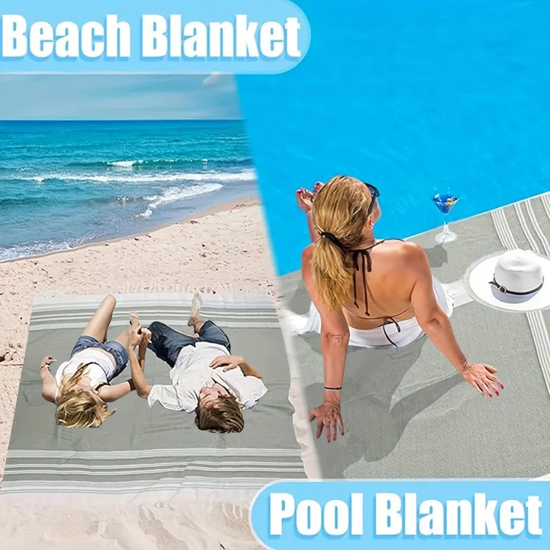 Extra Large Turkish Beach Towel Quick Dry Soft Sand Free Bohemian Blanket For Men Women Perfect Gift Vacation Pool Yoga