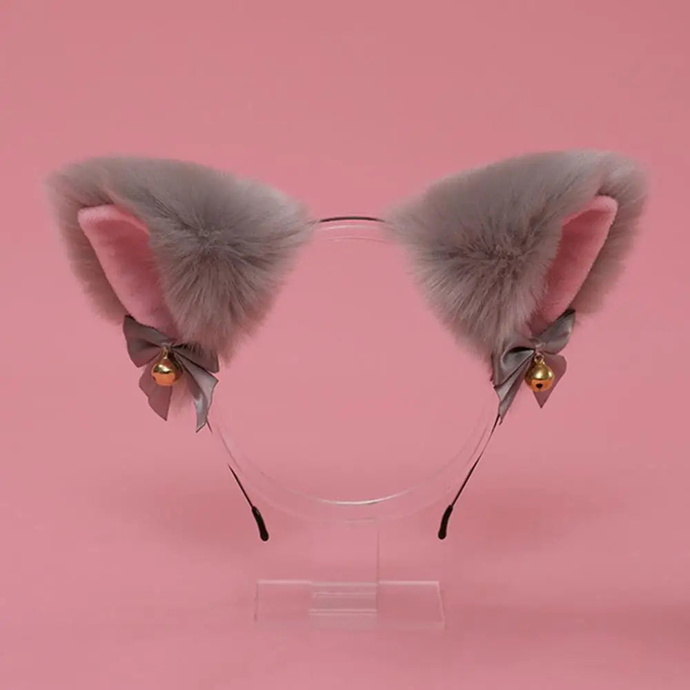 1PC Halloween Cat Ear Cosplay Headband For Women 2026 New Style Cute Hairband For Halloween Christmas Cosplay Party Costume