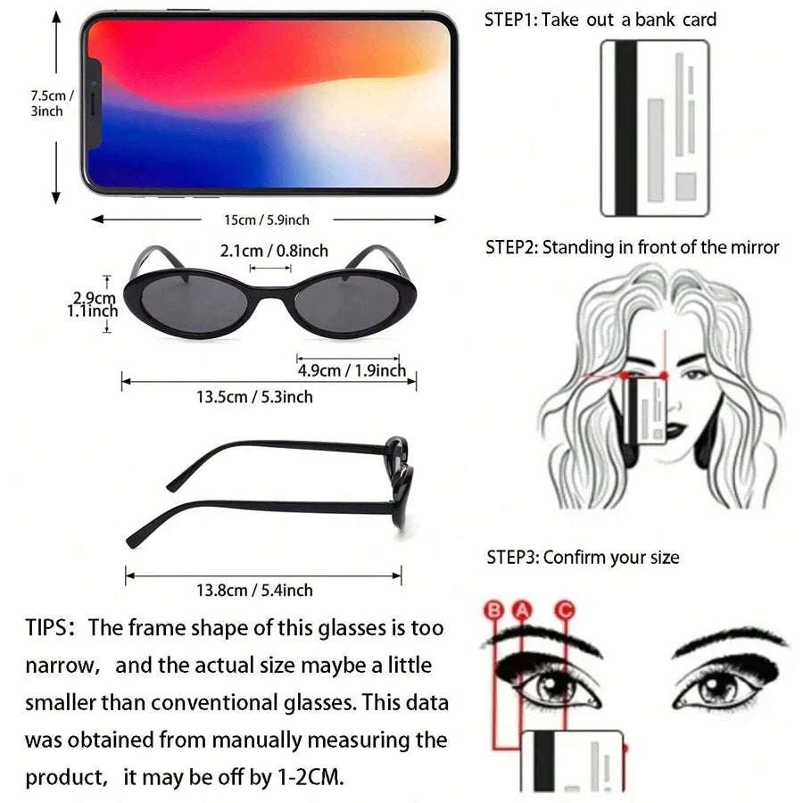 Sexy Small Oval Women's Sunglasses New Fashion Leopard Brown Hot Sun Glasses Female Retro Colorful Shade Eyeglass