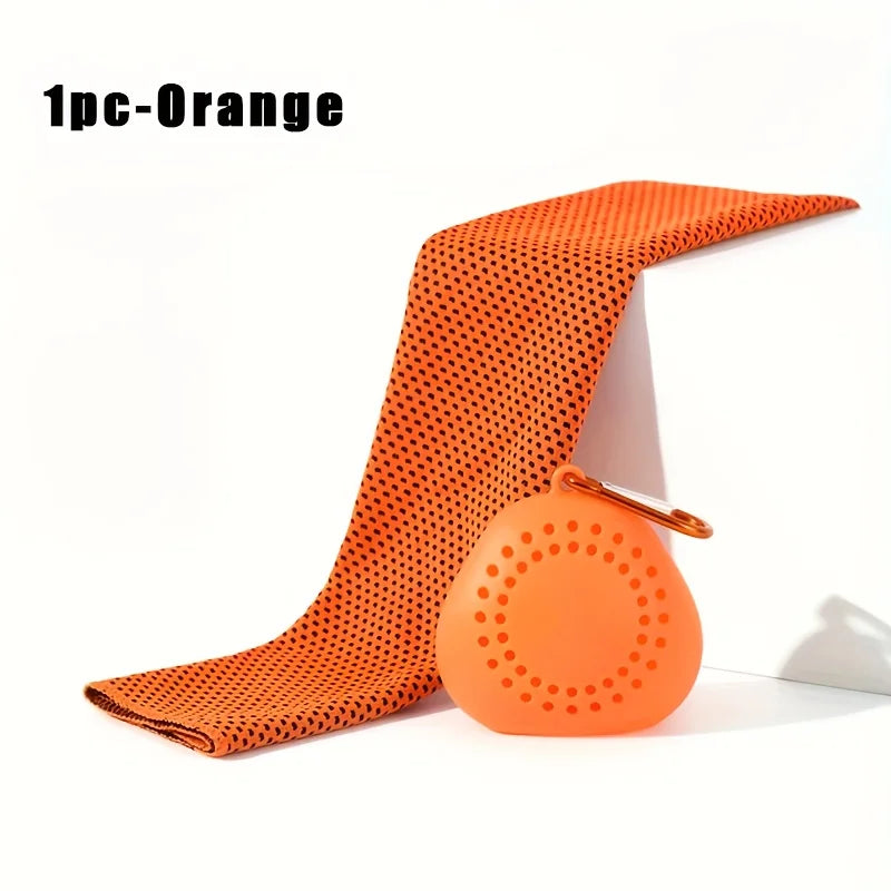 Ice Cooling Microfiber Towel Quick Dry Soft Lightweight Gym Yoga Camping Running Beach Sports Towel Super Absorbent for Outdoor