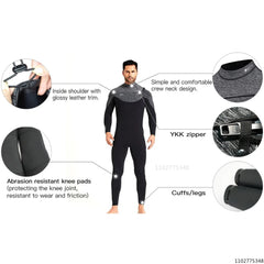 Men Women Neoprene Wetsuits 3/2MM Surf Suit Snorkel Swimwear Winter High Elasticity Rash Guards Spearfishing Scuba Diving