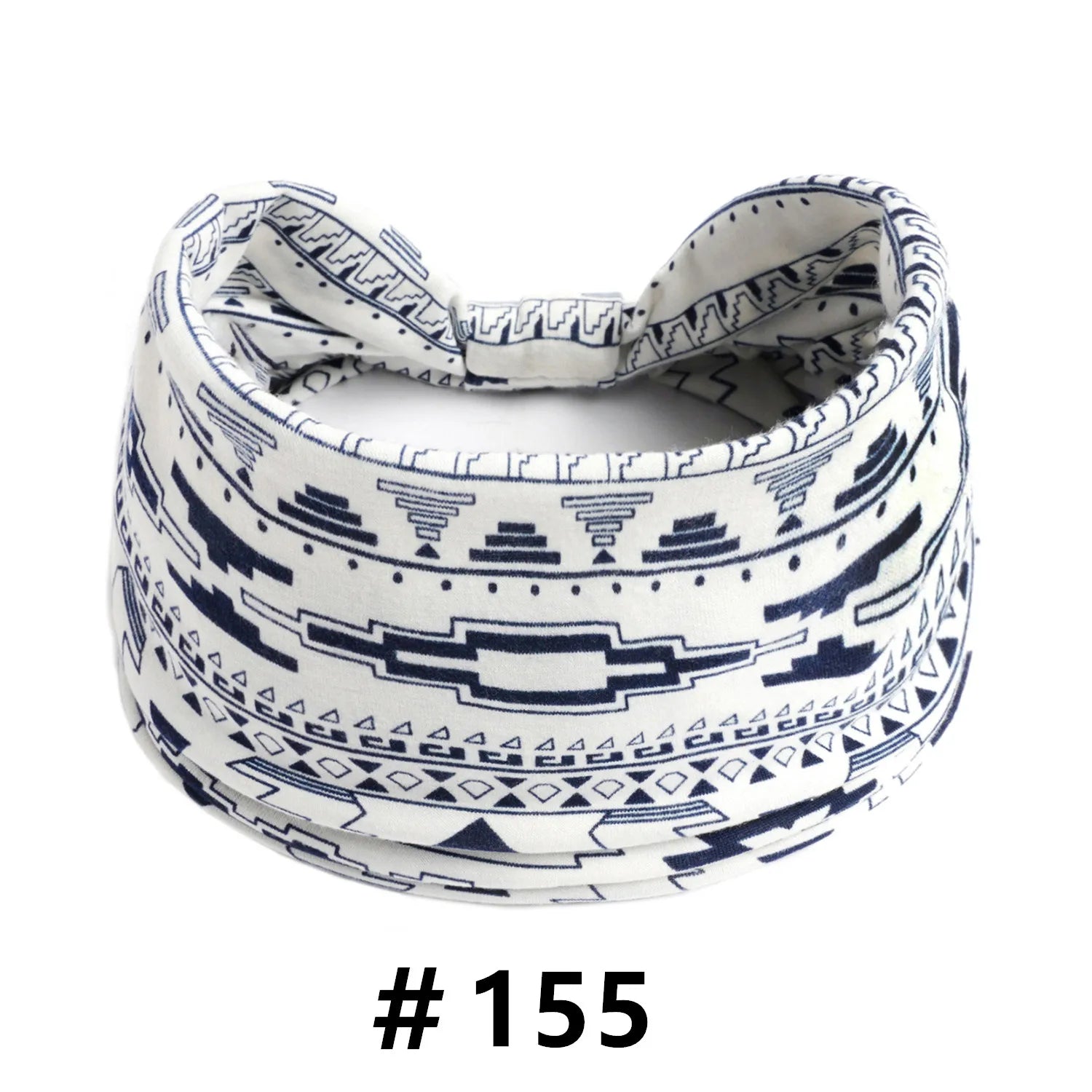 Boho African Headbands for Women Wide Cotton Turban Headwrap  Knot Elastic Hairbands Bandeau Sport Workout Yoga Hair Accessories