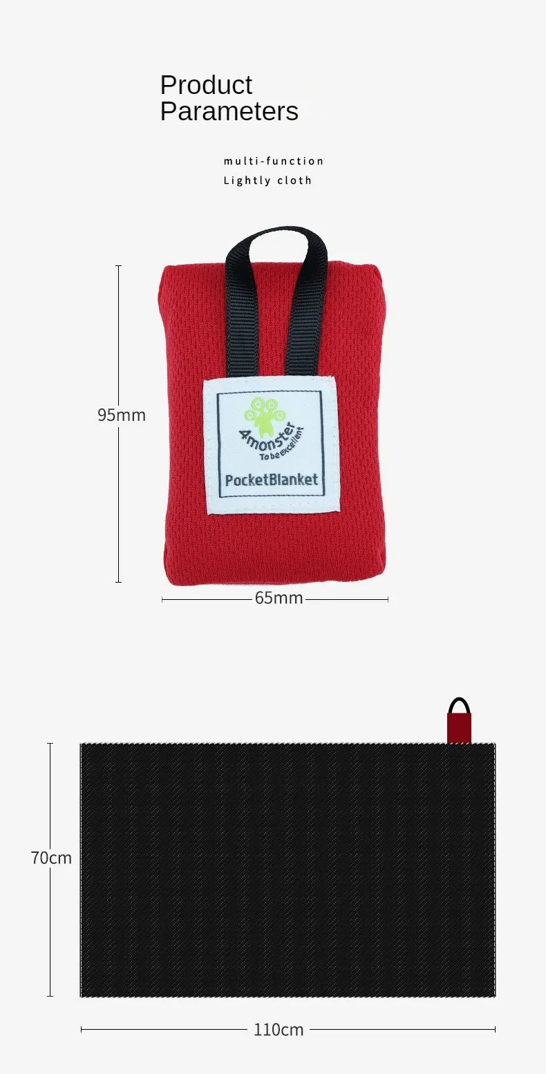 Picnic Mat Ultra-thin Moisture Resistant Waterproof Sandproof Mat Ultra Lightweight Foldable Portable Mat 70x110cm