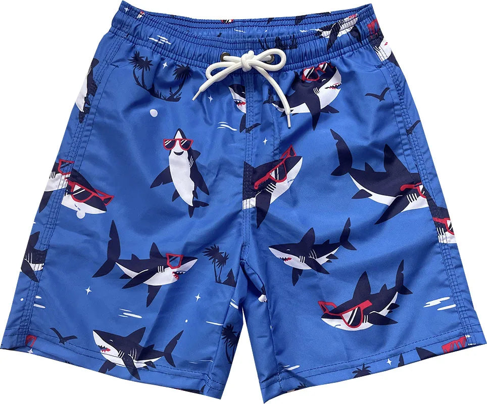 3-15 Years Kids Swimming Trunks Summer Boys Shorts Beach Fast Dry Baby Boys Shorts Children Bathing Suits Surf Board Swimwears