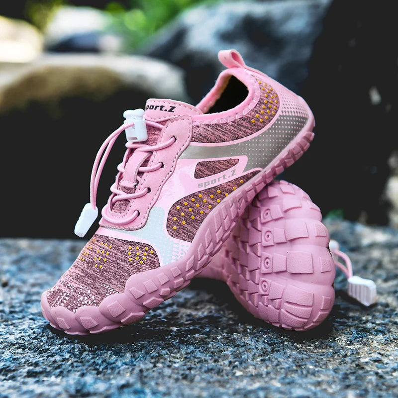 Children Outdoor Water Shoes Barefoot Aqua Five Fingers Sock Swimming Breathable Hiking Wading Beach Outdoor Upstream Sneakers