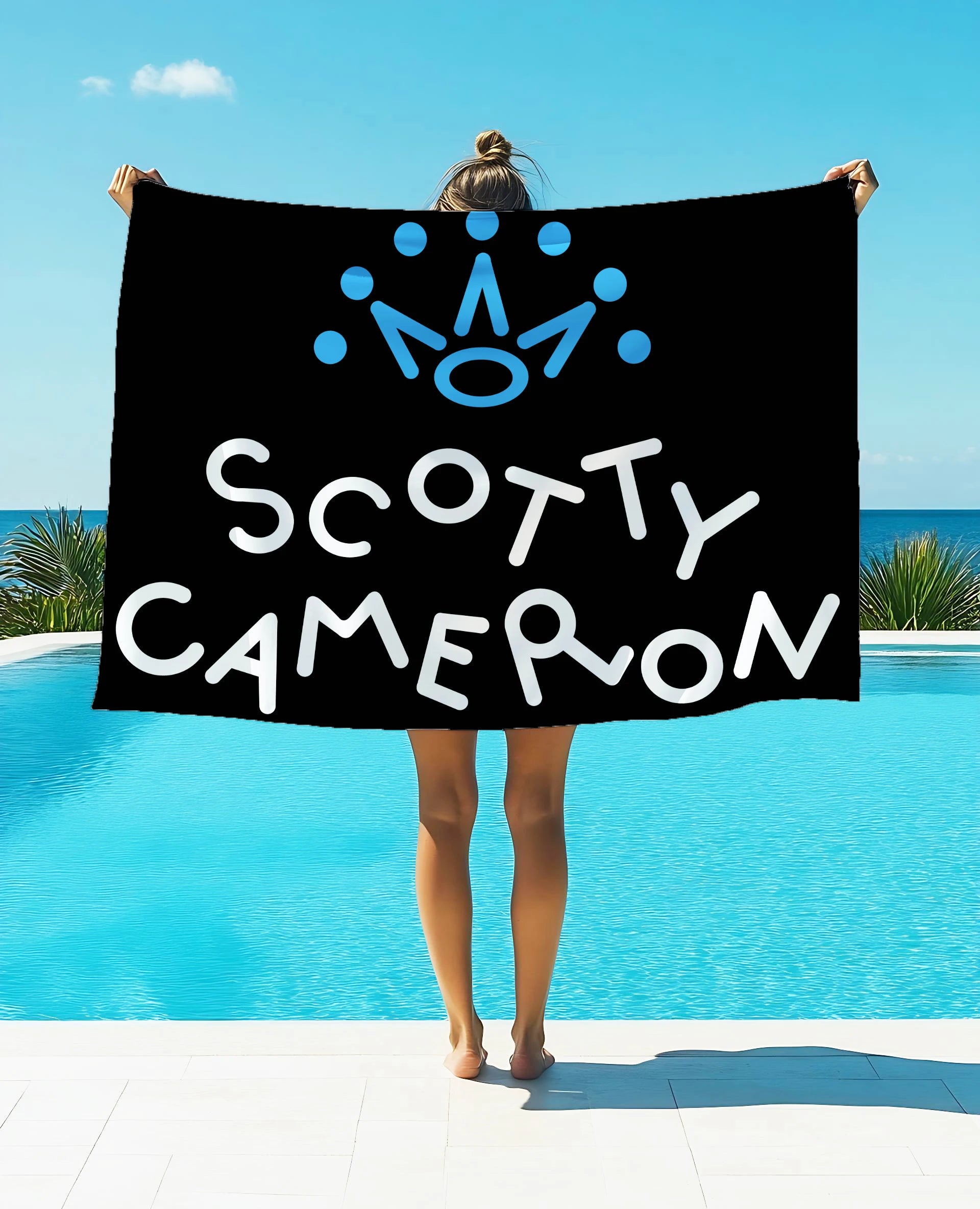 1Pcs S-Scotty C-Camerons Microfiber Beach Towel Absorbent Quick dry Soft Yoga Swimming Resort Mountain Climbing Towel