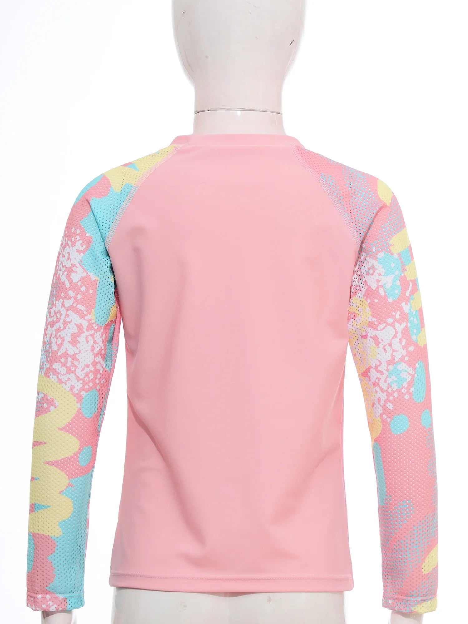Kids Girls Swimsuit Rash Guard 3Pcs Sunsuit Outfit Long Sleeve Floral Tops Shorts Legging Child Sun Protection Pool Swimwear Set