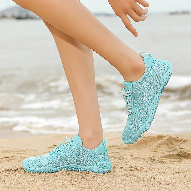 New Summer Swimming Water Shoes Unisex Beach Lightweight Soft Wading Sports Barefoot Upstream Surfing Camping Fishing Sneakers