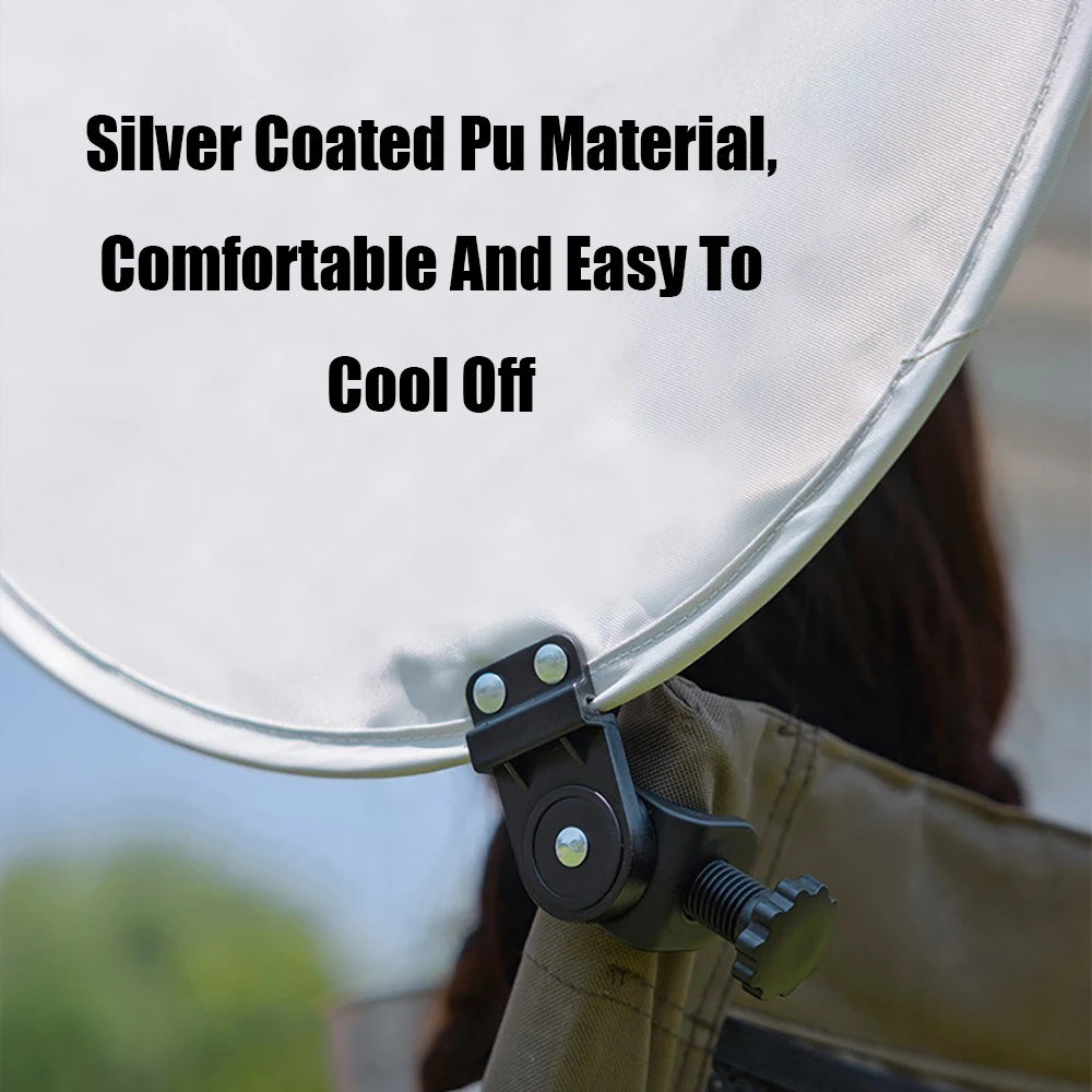 Mini Folding Outdoor Beach Chair Sunshade Lightweight Portable Camping Shelter Shade Tent Outdoor Camping Accessories