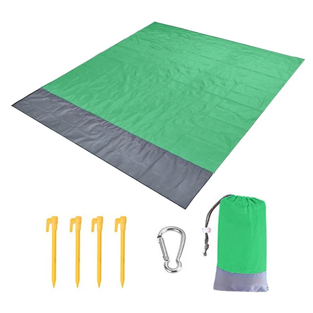 2026 Oversized Beach Mat Sand Free Beach Towel Outdoor Travel Camping Beach Blanket Home Decor Rugs Portable Foldable Picnic Mat