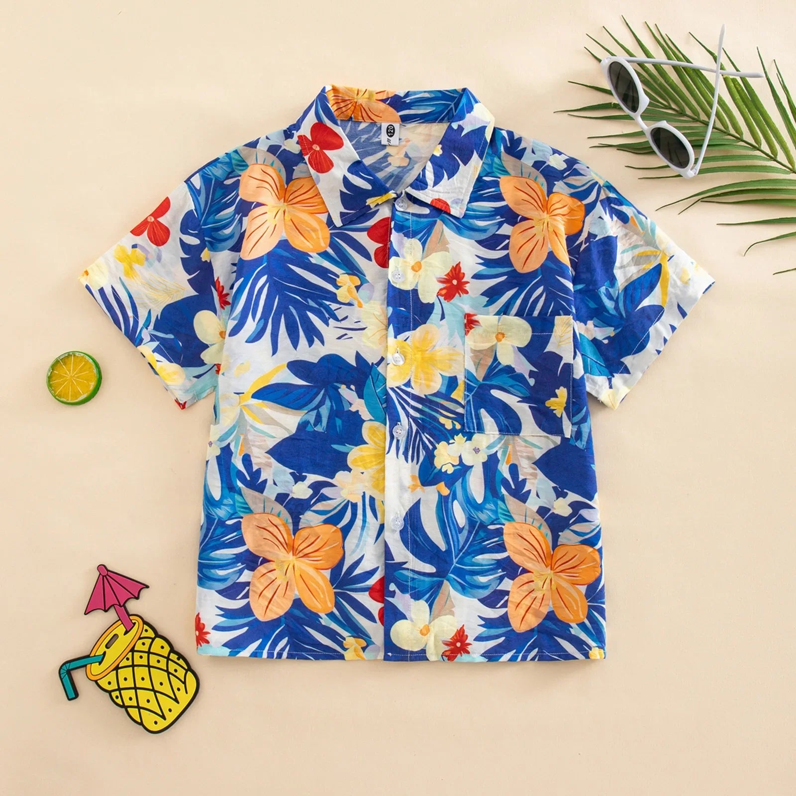 Vacation Family Matching Clothes Sets Mom Daughter Shirts Skirt Casual Dad Son Tops Shorts Resort Parent Child Two Piece Outfit