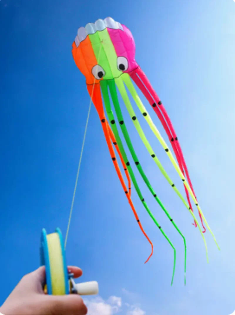 Octopus kites soft kites flying for adults kites professional wind kites inflatable kites gel blaster parachute fabric sport bag