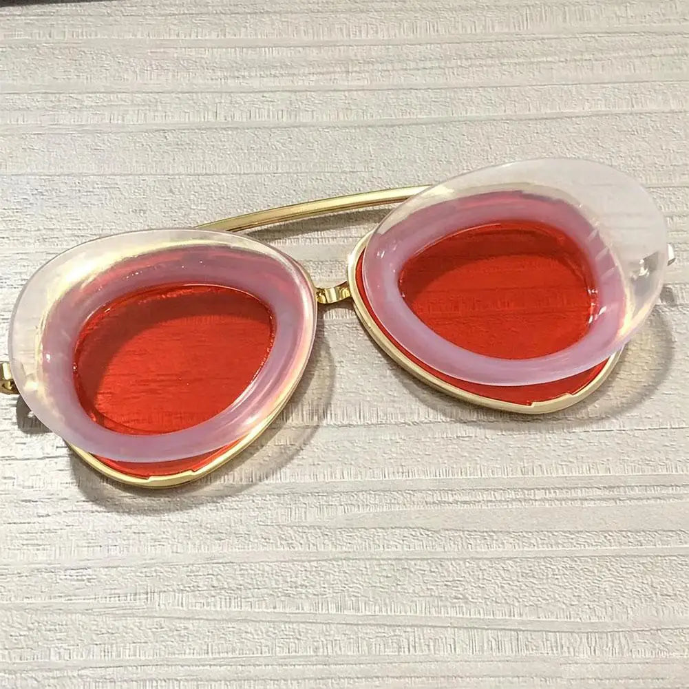 Full View Anti Fog Swimming Goggles Professional Anti Fog Full Angle Adjustable Strap Retro Swim Goggles for Men Women Swimmers