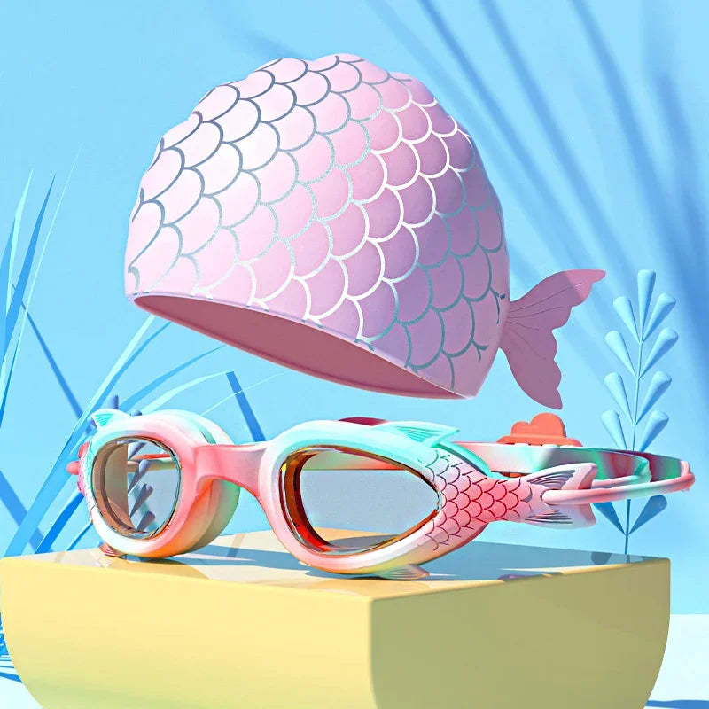 Swimming Goggles Waterproof Anti Fog High-definition Small Frame Goggles Professional Training Kid's Swimming Goggles Equipment