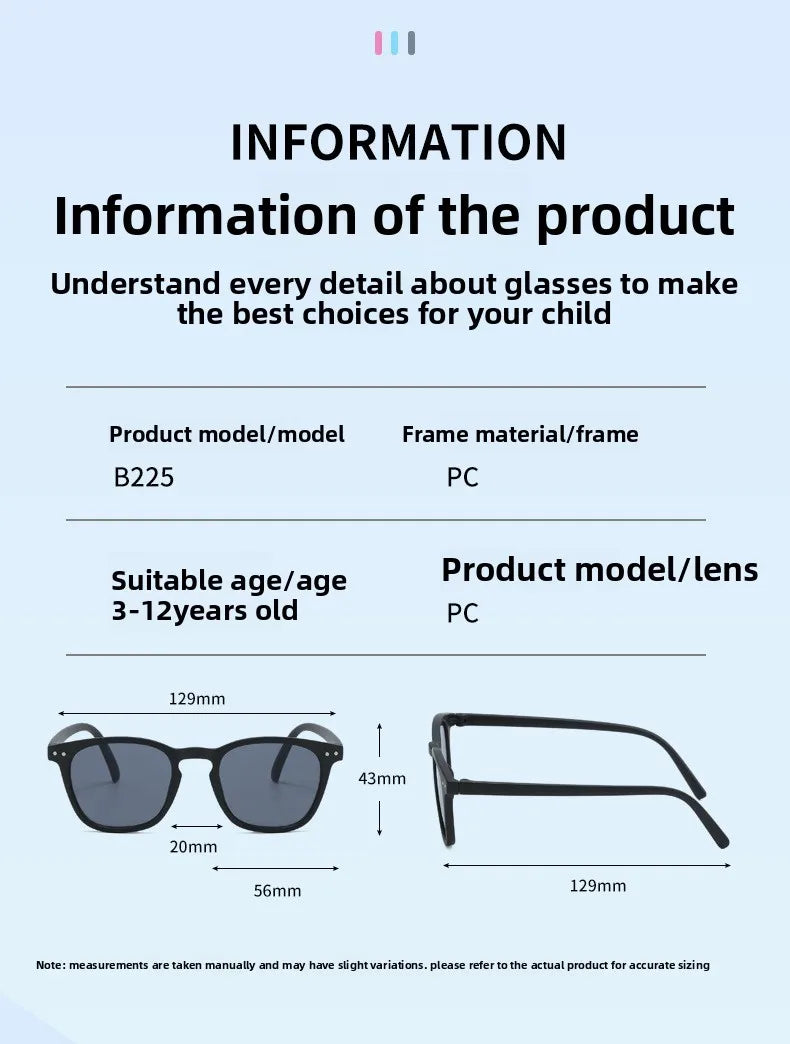 2025 UV400 Children's Multiple styles to choose from children's sunglasses 2-8 Year Old Baby Decorative Sunglasses Trendy