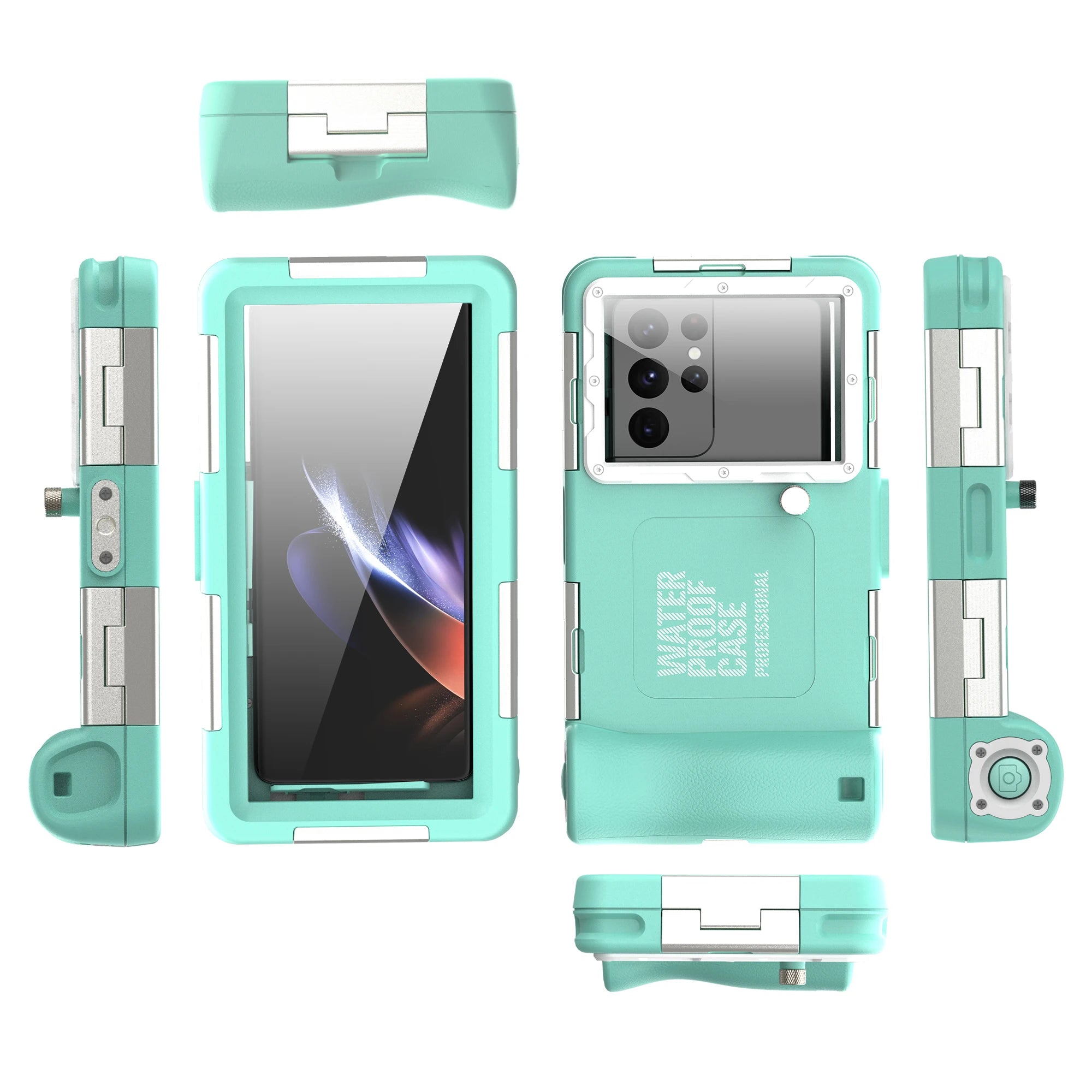 New Multifunctional Durable Waterproof 15m /50Ft Universal 6.9inch Waterproof Phone Case Underwater Photography Ip68 Professional Diving Suitable for Iphone/Samsung/Xiaomi/Huawei/Google