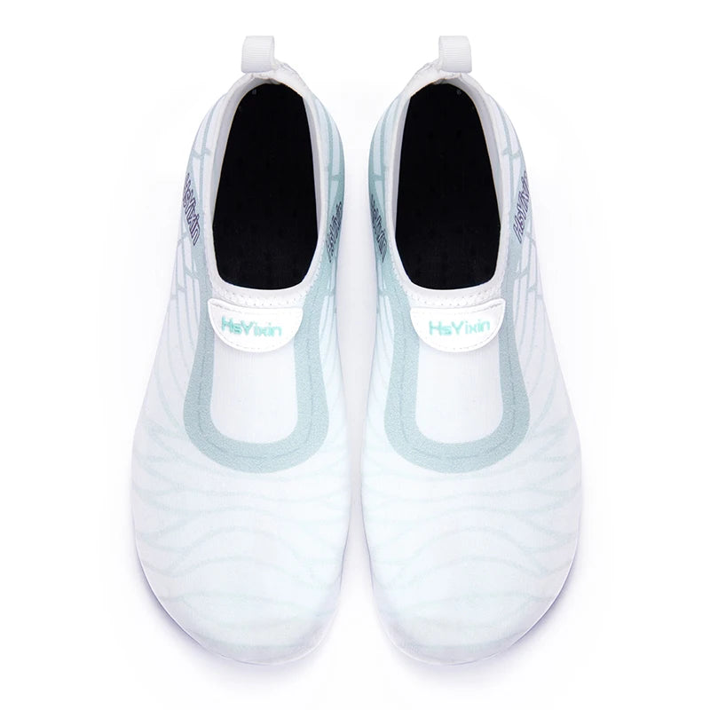 Lightweight, foldable portable travel Aqua shoes water shoes barefoot sand inspired shoes beach snorkeling swimming water shoes