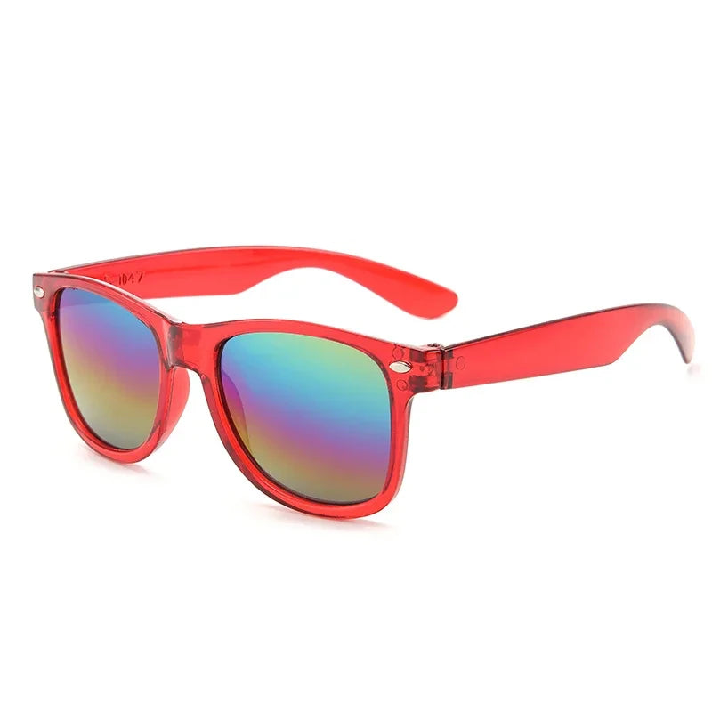 Children's Square Frame Sunglasses, Sun Protection Sunglasses, Simple and Versatile, Fashion Trend, New Document, Summer 2024