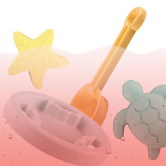 9 Piece Beach Sand Toys, Durable Sand Bucket with Shovel Tool, Thickened Material, Sand Castle Outdoor Play Set Birthday Present