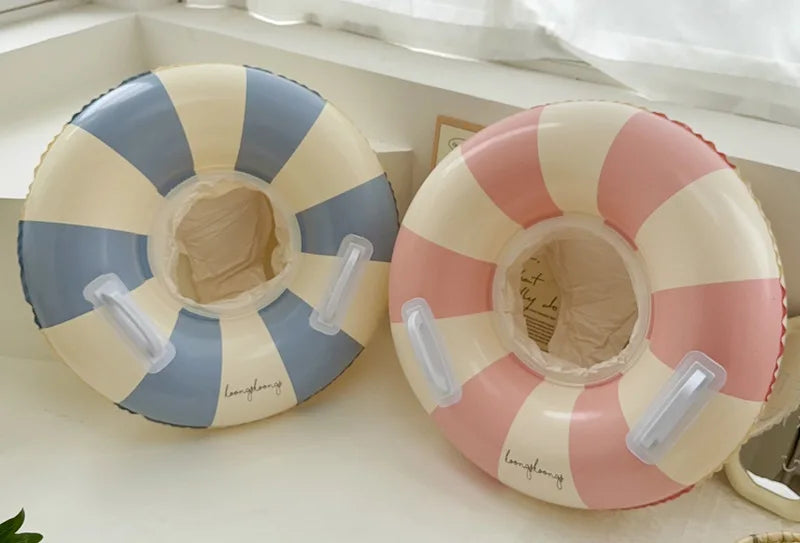 Rooxin Pool Float Swim Ring Tube Inflatable Swimming Seat Floating Ring Swimming Circle Beach Water Play Equipment