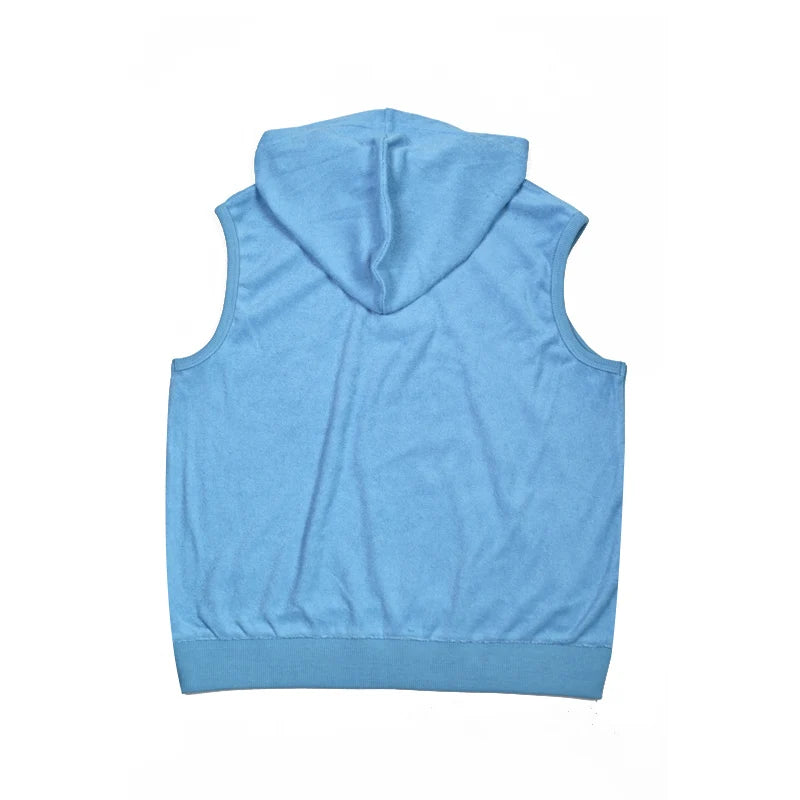 Summer Terry Sibling Clothing Set for Boys And Girls Blue Shirt for Boy Girl Dress Zipper With Colorful Drawstring Teens Outfit