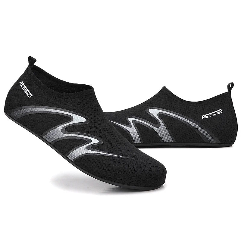 Men Women Children Quick Dry Water Sports Barefoot Feeling Wading Shoes, Swimming Water Shoes, Windsurfing, Surfer，Yoga Shoes
