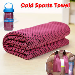 Breathable Cooling Towel Microfiber Mesh Ultra Soft Lightweight Quick Dry Ice Wipes Outdoor Sports Sunstroke Prevention