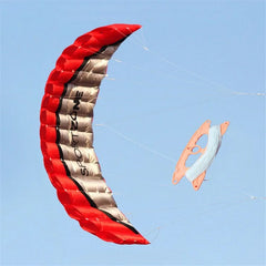 2.5 Meter Novelty Dual Line Flying Kite Parafoil Sports Software Paragliding Nylon Beach Kite Stunt Outdoor Toys For Adult Kids