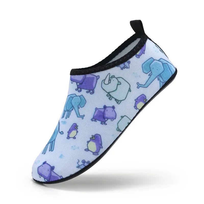 Children Water Beach Shoes Swimming Barefoot Girls Quick-Drying Aqua Shoes Boy Color Light Soft Slipper Snorkeling Swim Socks