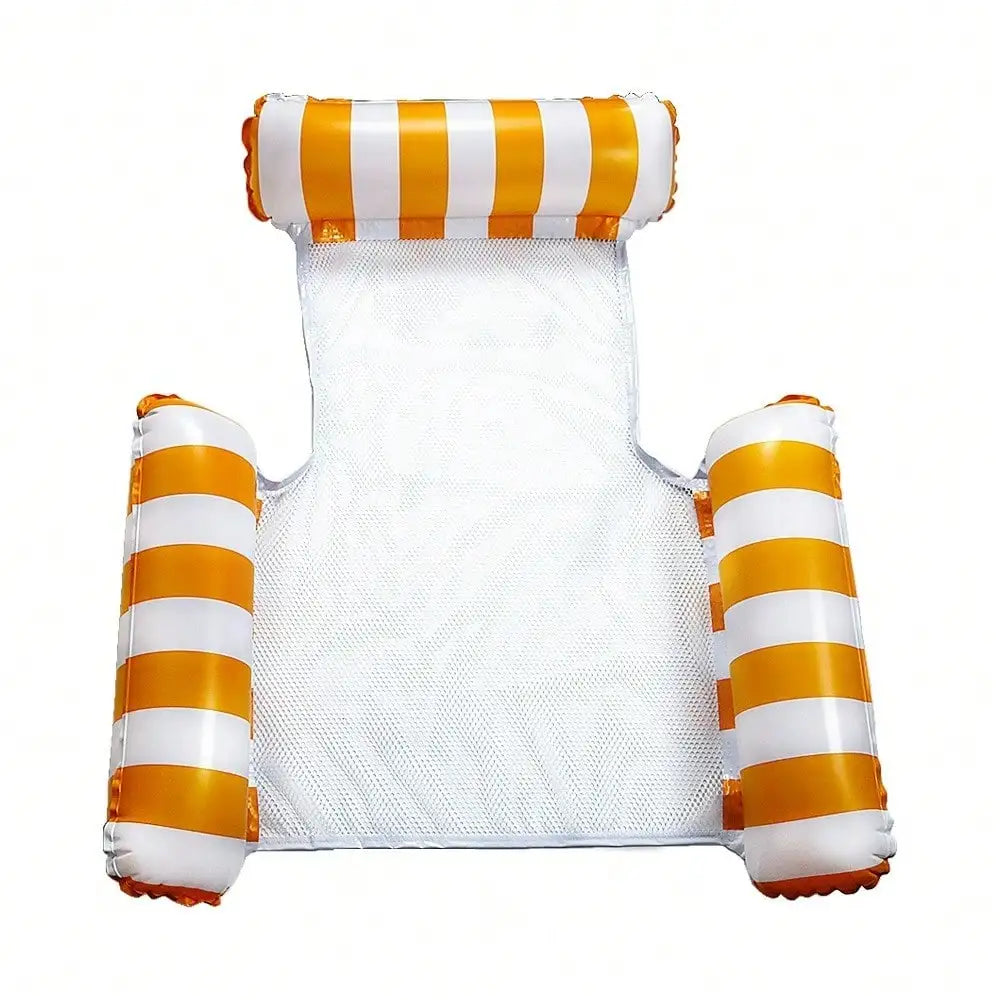 New Water Hammock Recliner Inflatable Floating Swimming Mattress Sea Swim Ring Swimming Pool Party Toy Recliner Swimming