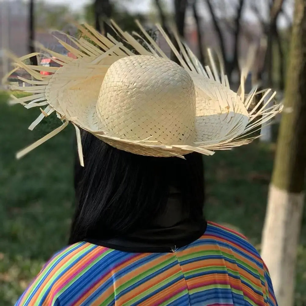 Unisex Beach Sunscreen Hat High Quality Fashion Fishing Straw Cap Sun Protection Hat Men Women Outdoor