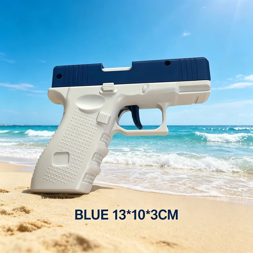 Summer Water Gun non Electric Pistol High-pressure Full Automatic Shooting Water Beach Toy Gun For kid Children Boys Girls