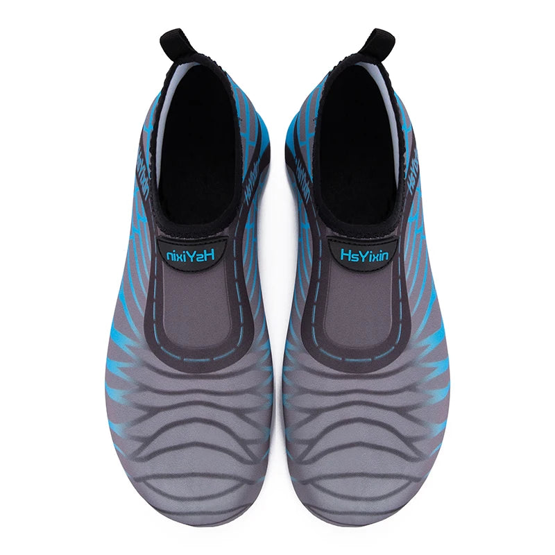 Lightweight, foldable portable travel Aqua shoes water shoes barefoot sand inspired shoes beach snorkeling swimming water shoes