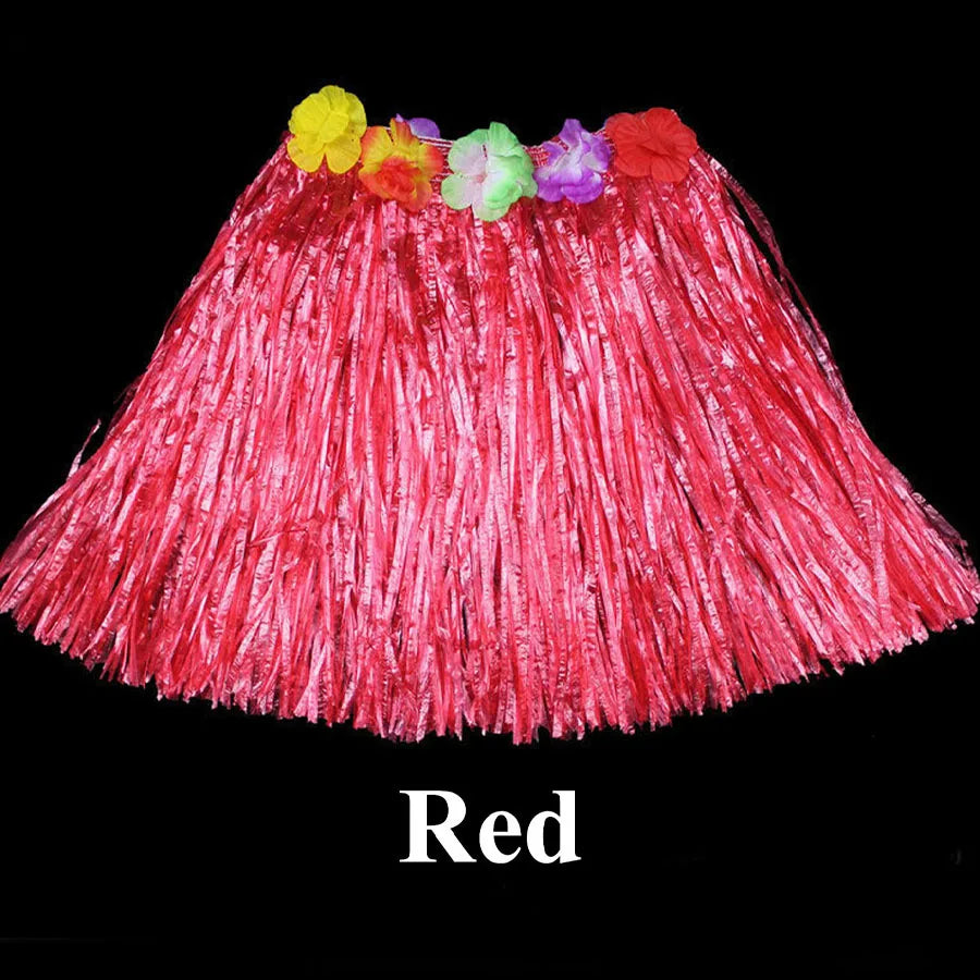 1pc/5pcs-Hawaiian Hula Skirt Hawaiian Grass Skirt Tropical Hawaiian Hula Skirt Hawaiian Hula Skirt Costume Summer Beach Vacation