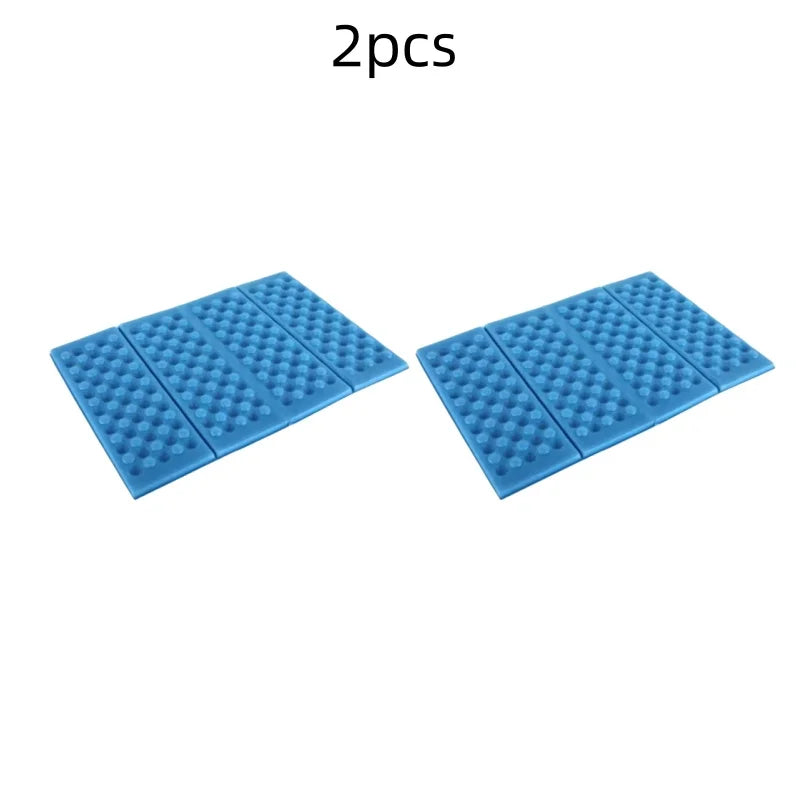 Folding Camping Mat Seat Waterproof XPE Foam Seat Cushion Poatable Picnic Pad Beach Chair for Hiking Fishing Mountaineering