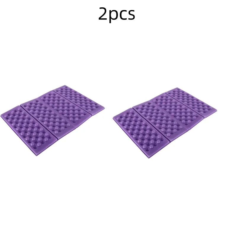 Folding Camping Mat Seat Waterproof XPE Foam Seat Cushion Poatable Picnic Pad Beach Chair for Hiking Fishing Mountaineering