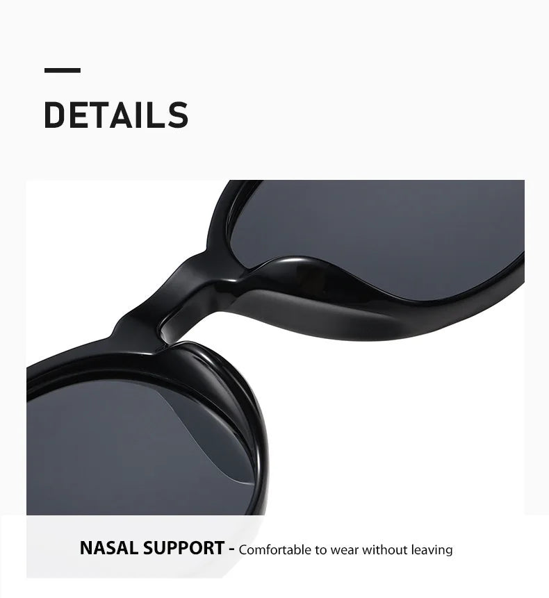 Vintage Round Sunglasses for Women Men Circular Sun Glasses Female Oval Eyewear Sunglasses for Male Female Eyeglasses