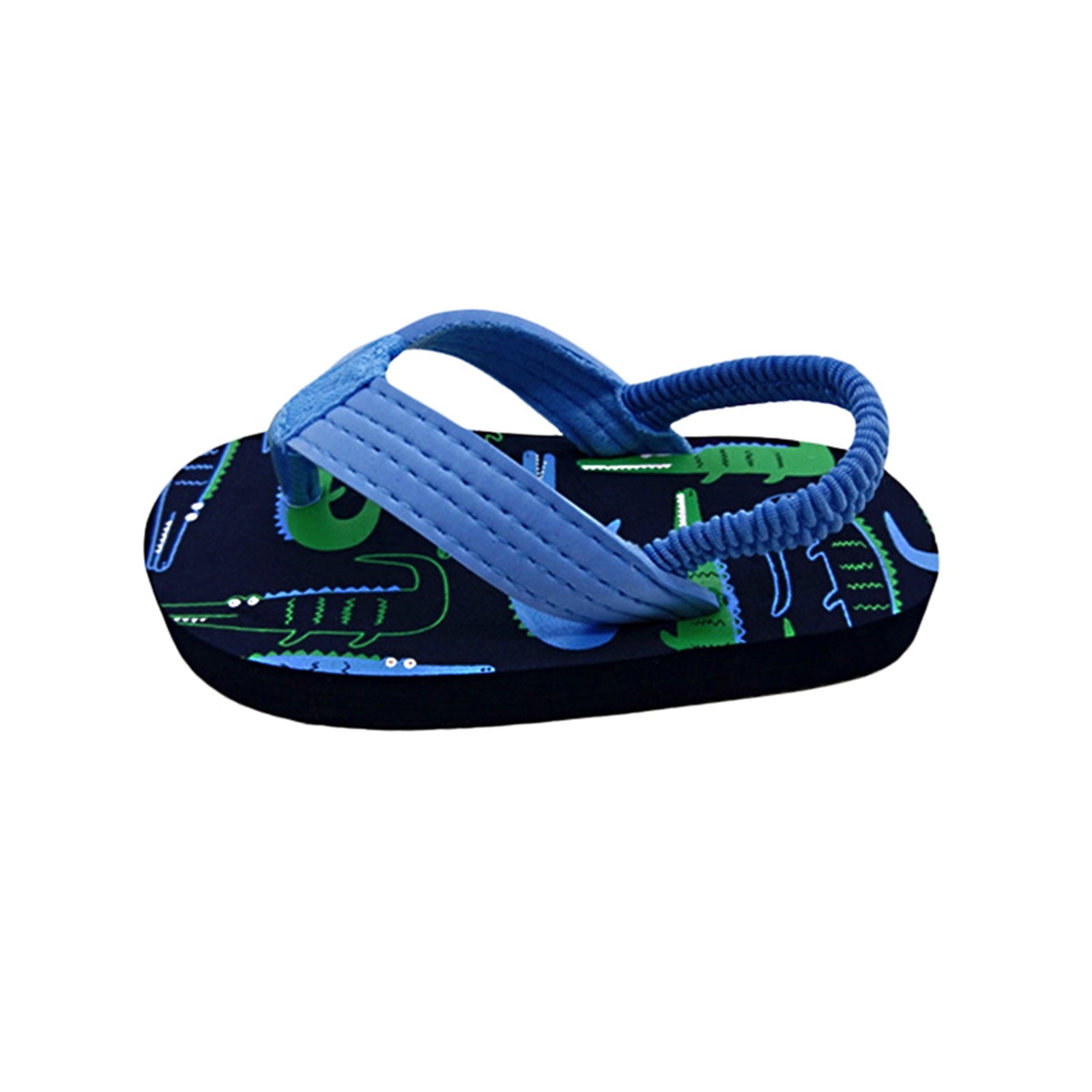 Toddler Flip Flops Shoes Little Kid Sandals with Back Strap Boys Girls Water Shoes for Beach and Pool