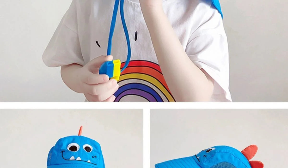 Children's Sunscreen Hat Baby Sun Hat Beach Hat UV Protection Summer Thin Breathable Large Brim Fisherman Hat