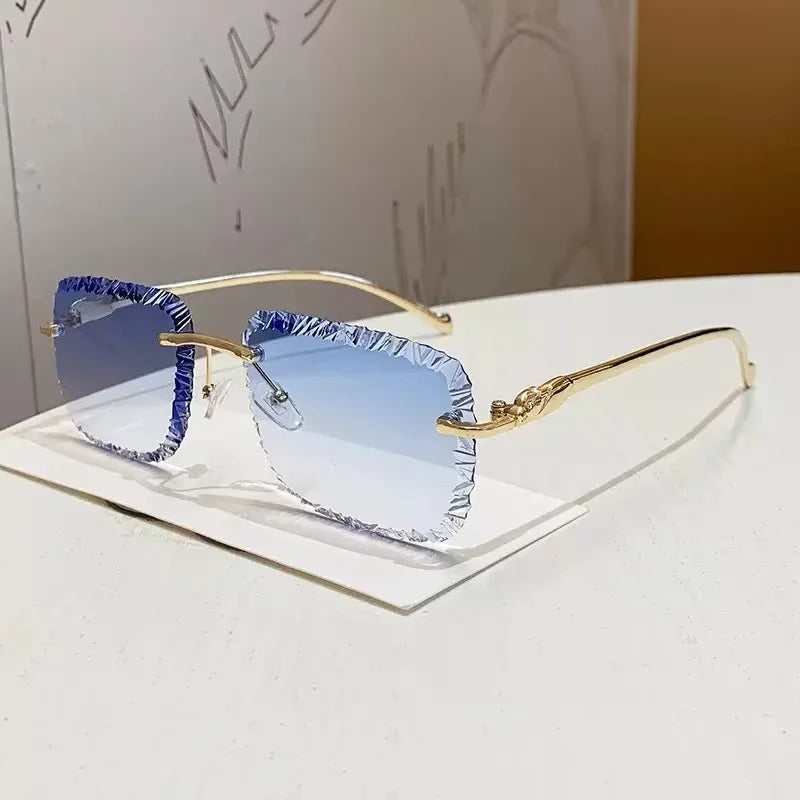 1pc European Men's and Women's Box Fashion Sunglasses for Summer Sunshade, Sunscreen, UV Protection, Sports Glasses Frame for St