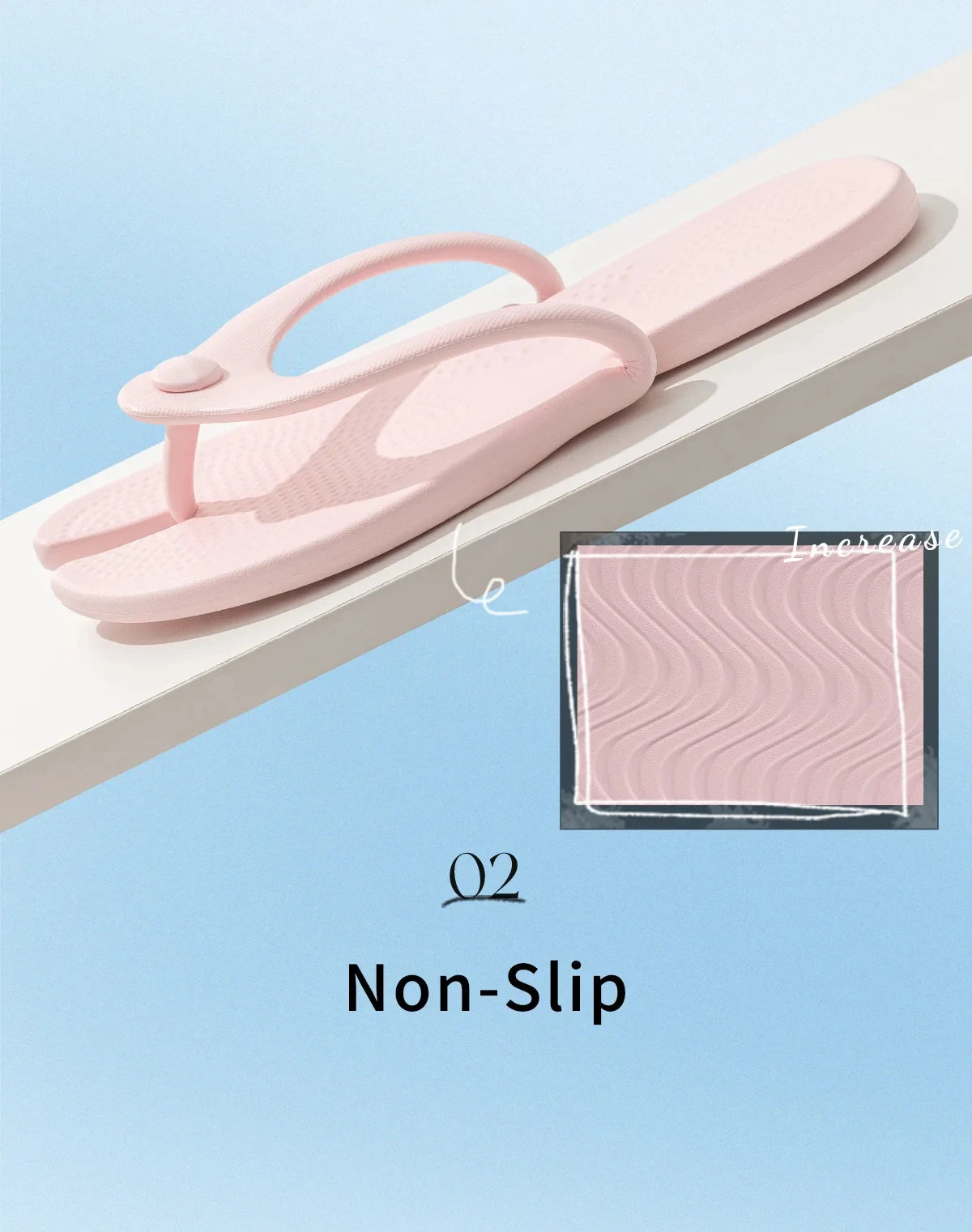 TZLDN EVA Women Flip Flops Foldable Detachable Beach Slippers Comfortable Soft Outdoor Flip Flops