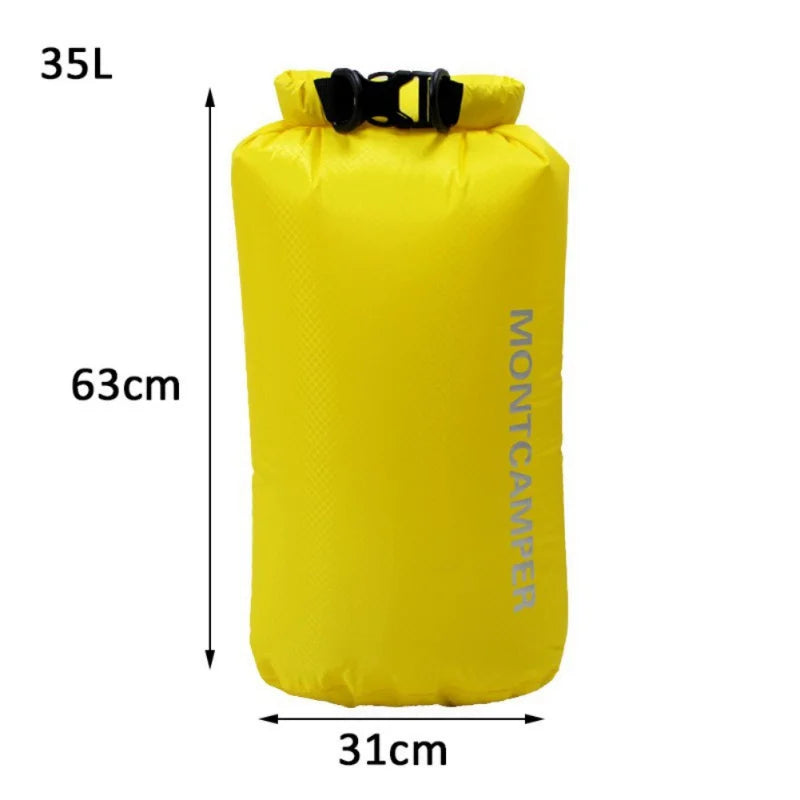 3/5/10/20/35L Dry Bag Sack Nylon Ultralight Drifting Swimming Clothes Storage Bag Pack Waterproof Rafting Kayaking Sport Bag
