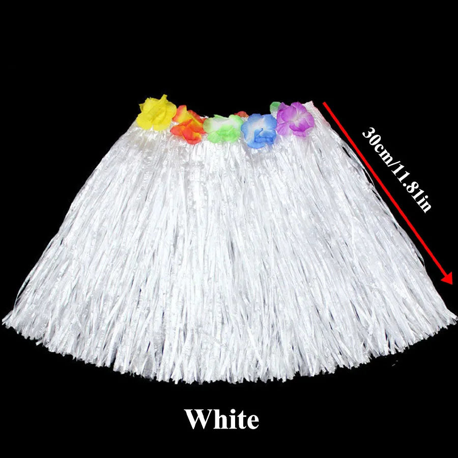 1pc/5pcs-Hawaiian Hula Skirt Hawaiian Grass Skirt Tropical Hawaiian Hula Skirt Hawaiian Hula Skirt Costume Summer Beach Vacation