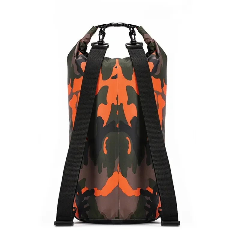 Swimming PVC Pack Dry Bag Backpack for Women Men 10L 15L 20L 30L Waterproof Shoulder Kayak Drifting Rafting Surfing Boating Bag