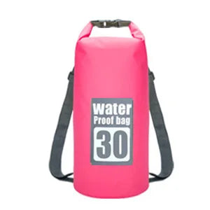 5L/10L/15L/20L/30L Outdoor Sport PVC Waterproof Storage Dry Bag For Canoe Kayak Rafting  Swimming Travel Kit Sack Backpack