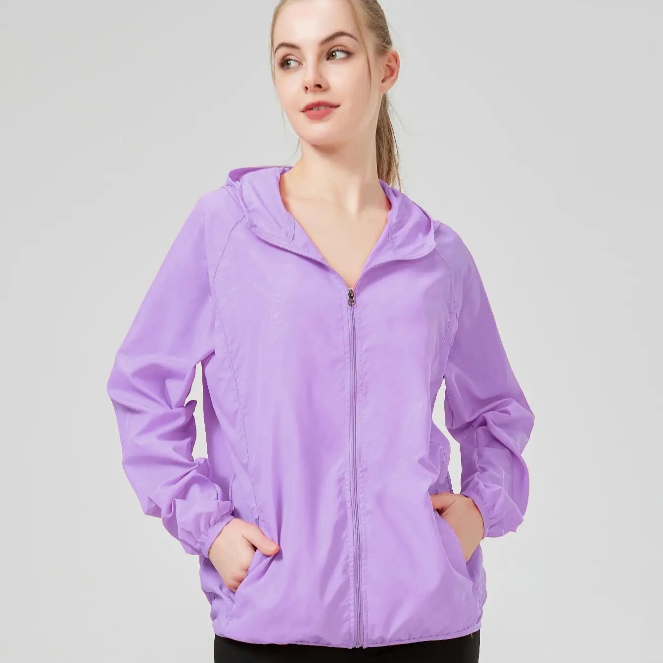 Men Women Hiking Jacket Waterproof Quick Dry Camping Hunting Clothes Sun-Protective Outdoor Sports Coats Anti UV Windbreaker