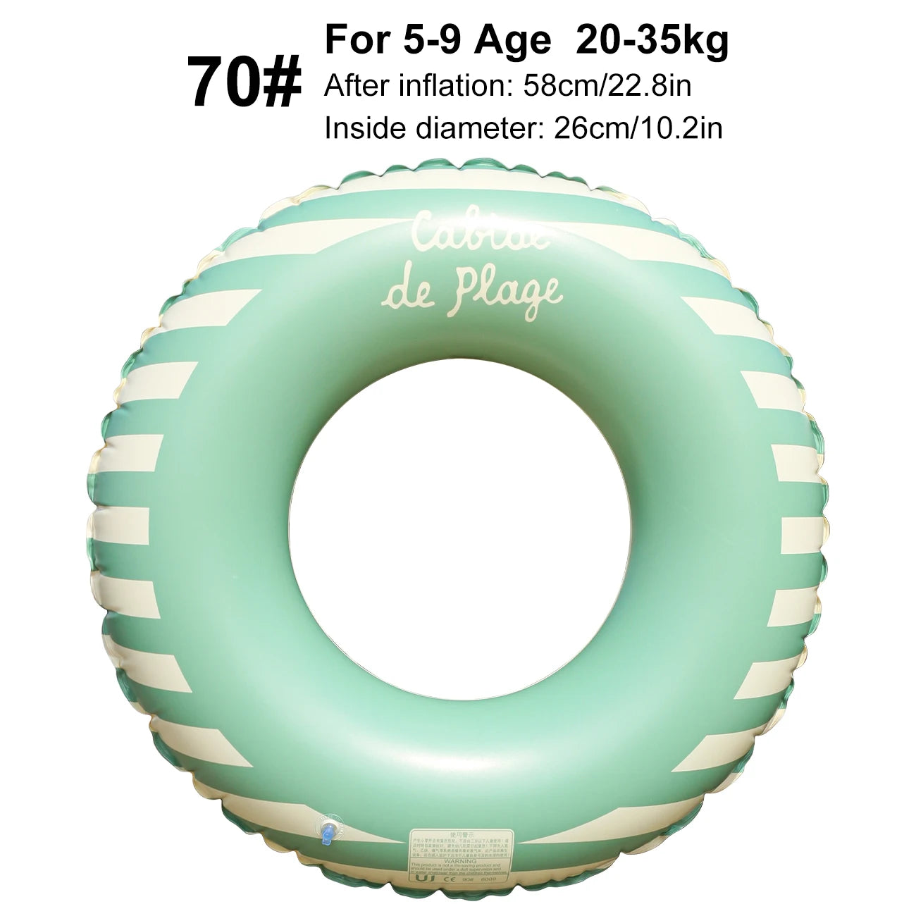 1PC Swimming Ring, Inflatable Pool Floats, Inflatable Tube Pool Rings for Adults Summer Beach Tropical Party Supply